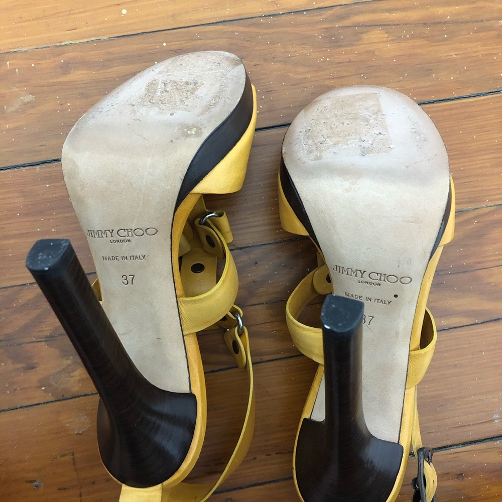 London Jimmy Choo w/ Stud Detailing & Dust Bag - Picture 6 of 8